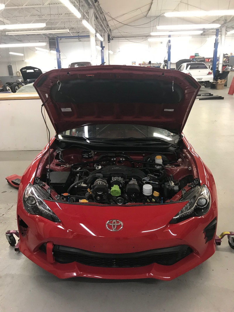 Illustration for article titled How We Transformed A Flooded Salvage Toyota 86 Into A Race Car For Charity